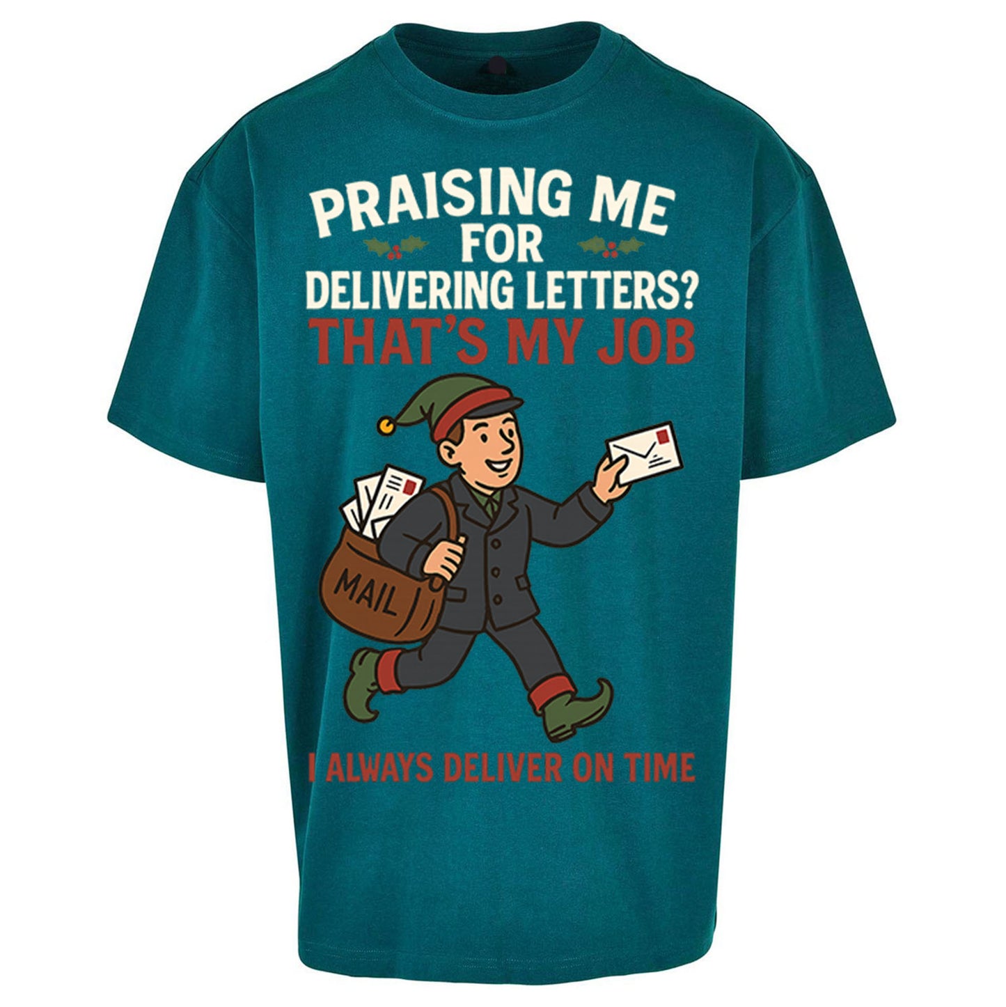 Royal Mail Christmas Oversized T Shirt