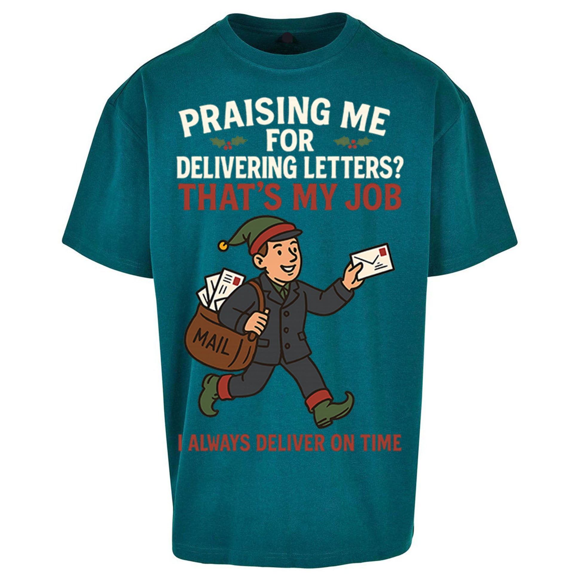Royal Mail Christmas Oversized T Shirt