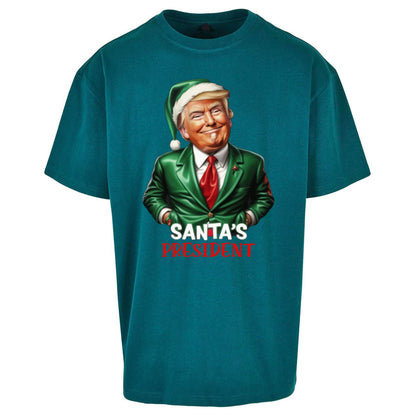 Donald Trump Christmas Oversized T Shirt