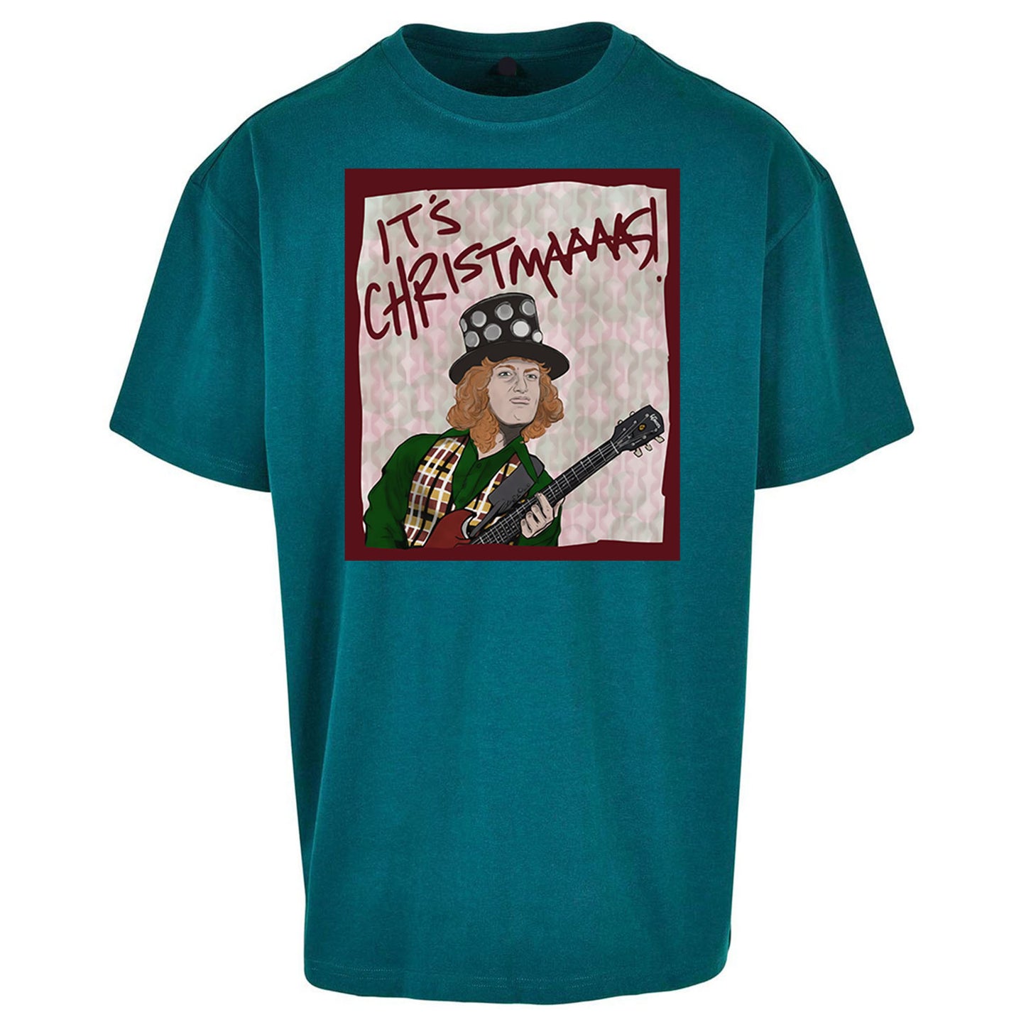 Noddy Holder Christmas Oversized T Shirt