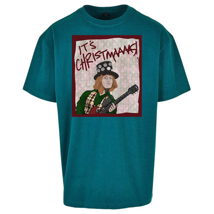Noddy Holder Christmas Oversized T Shirt