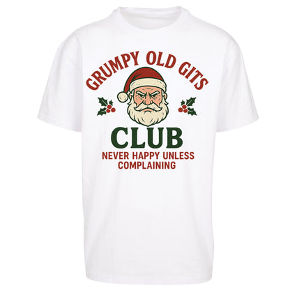 Grumpy Christmas Oversized T Shirt