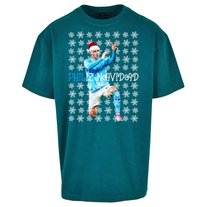Man City Oversized T Shirt