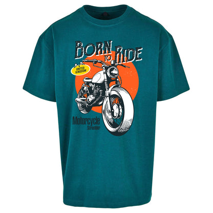 Born To Ride UK Oversized T Shirt