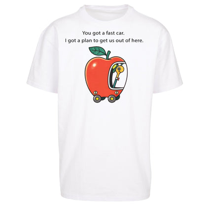 Fast Car Oversized T Shirt 