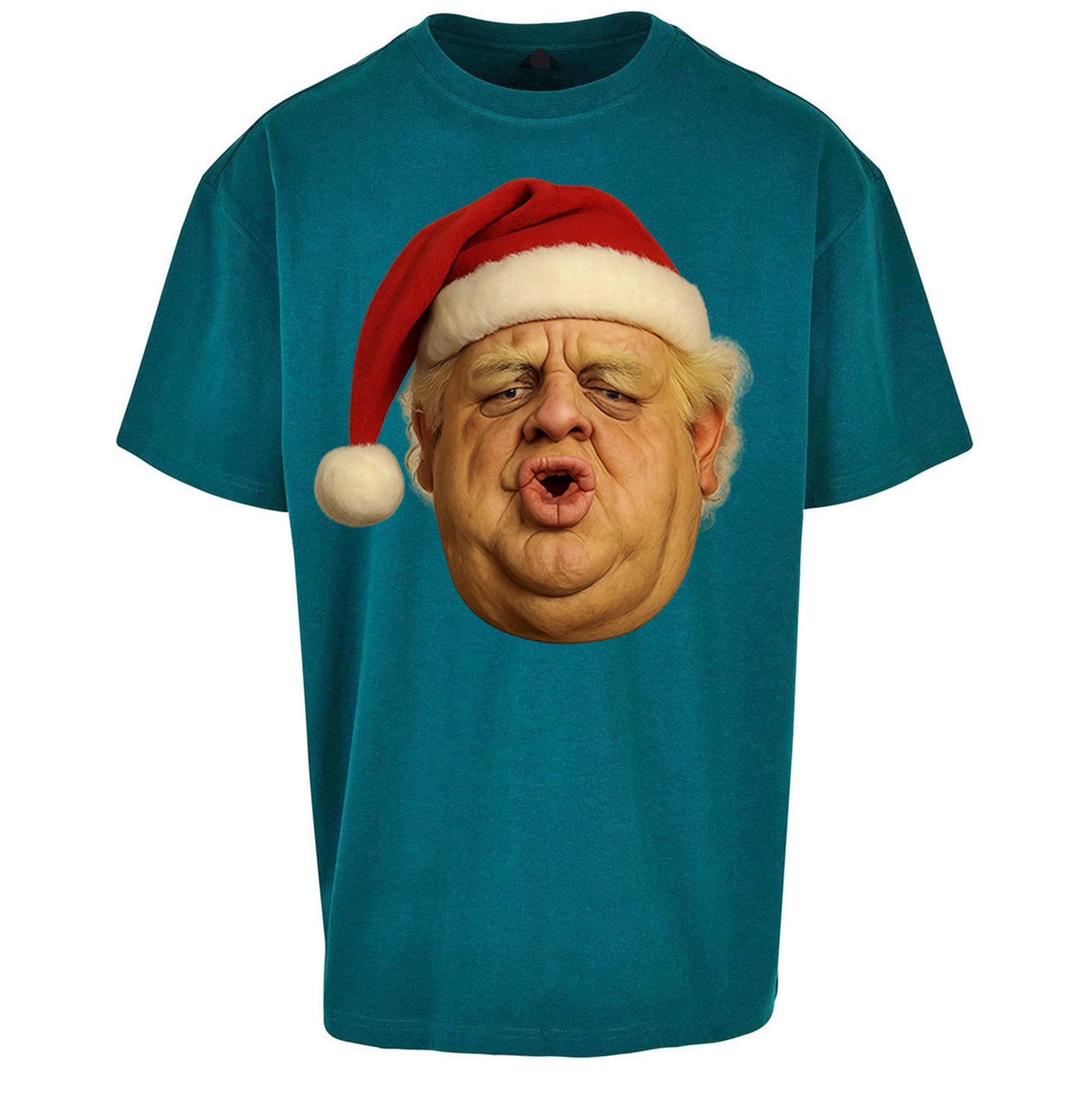 Dusty Rhodes Christmas Oversized T Shirt 