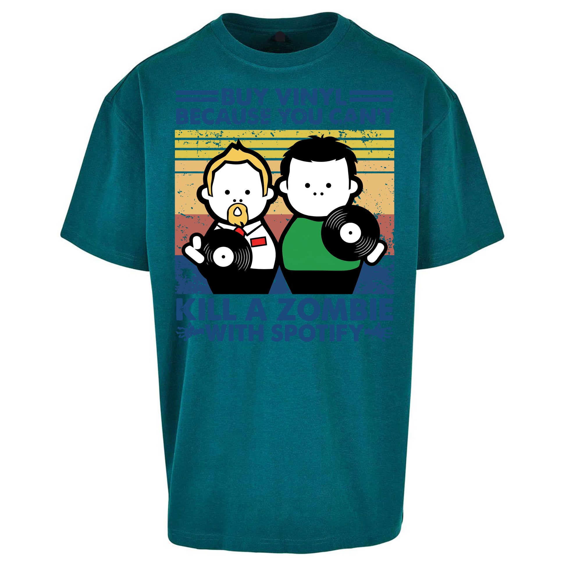 Buy Vinyl Recors Oversized T Shirt