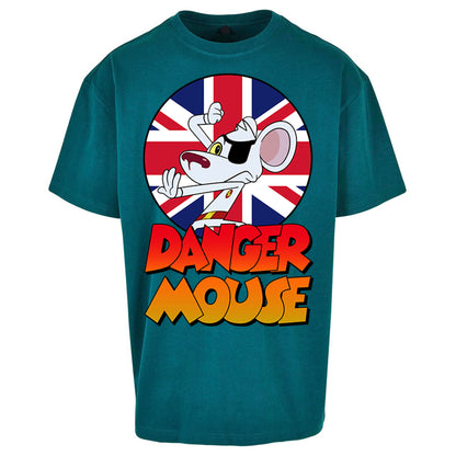 Danger Mouse Union Jack Oversized T Shirt
