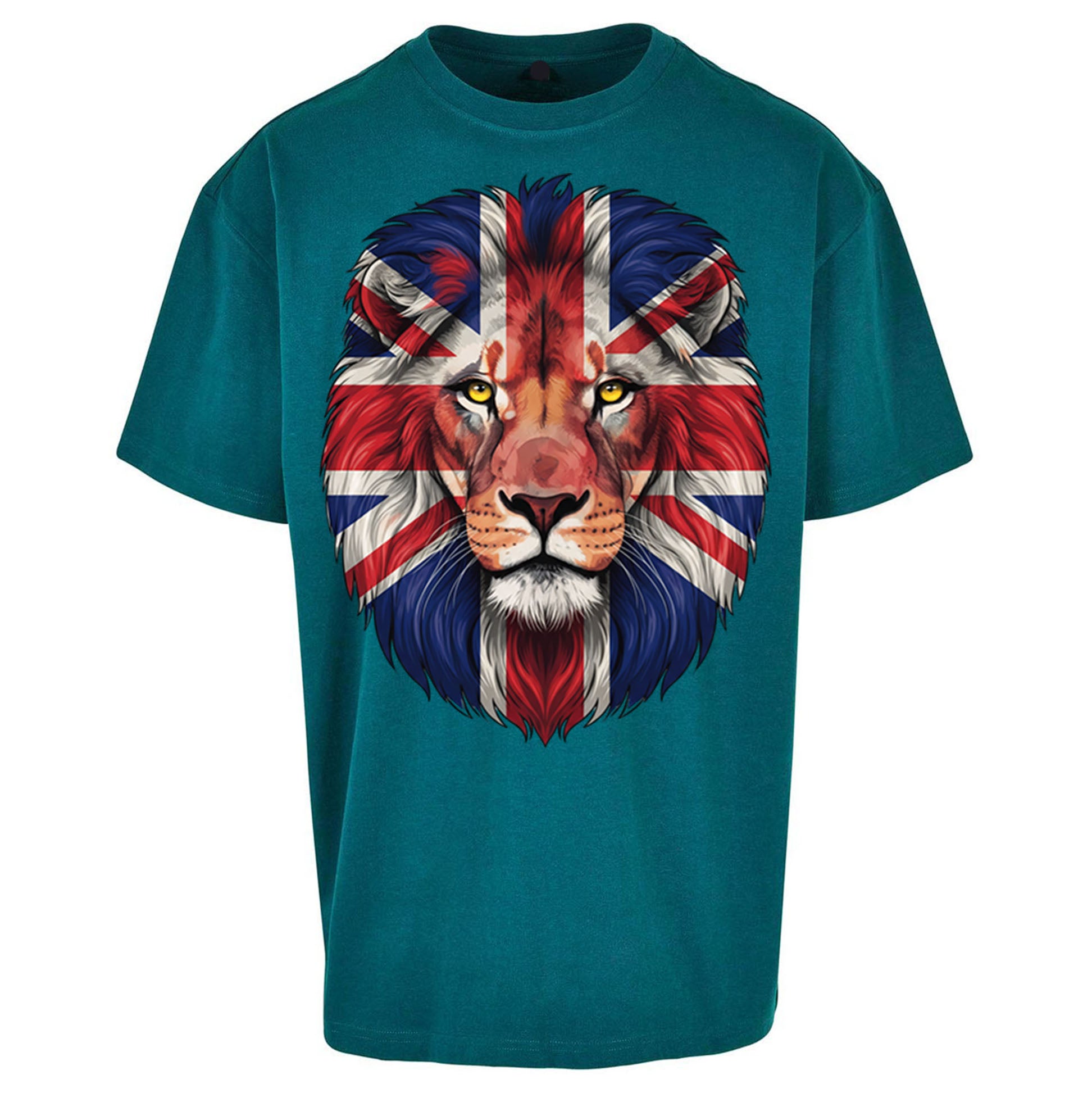 St George Flag Lion Oversized T Shirt 
