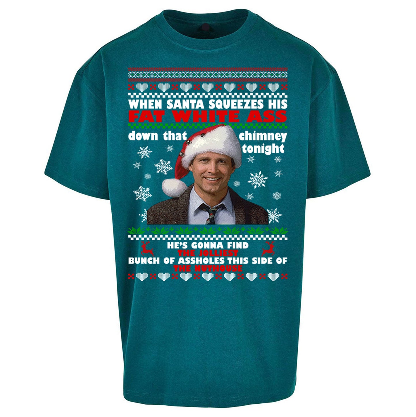 Clark Griswold Christmas Oversized T Shirt