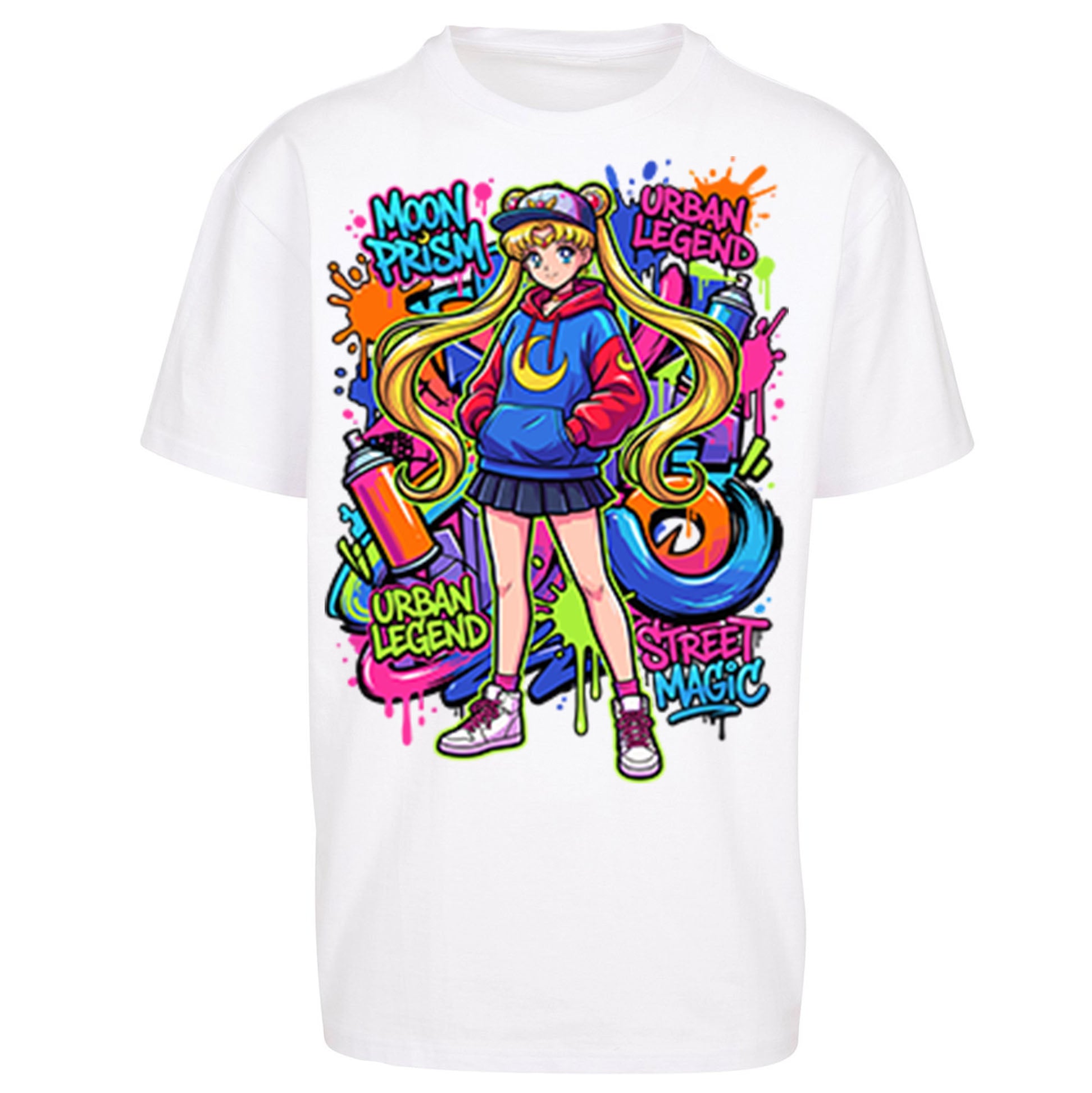 Moon Prism Power Oversized T Shirt