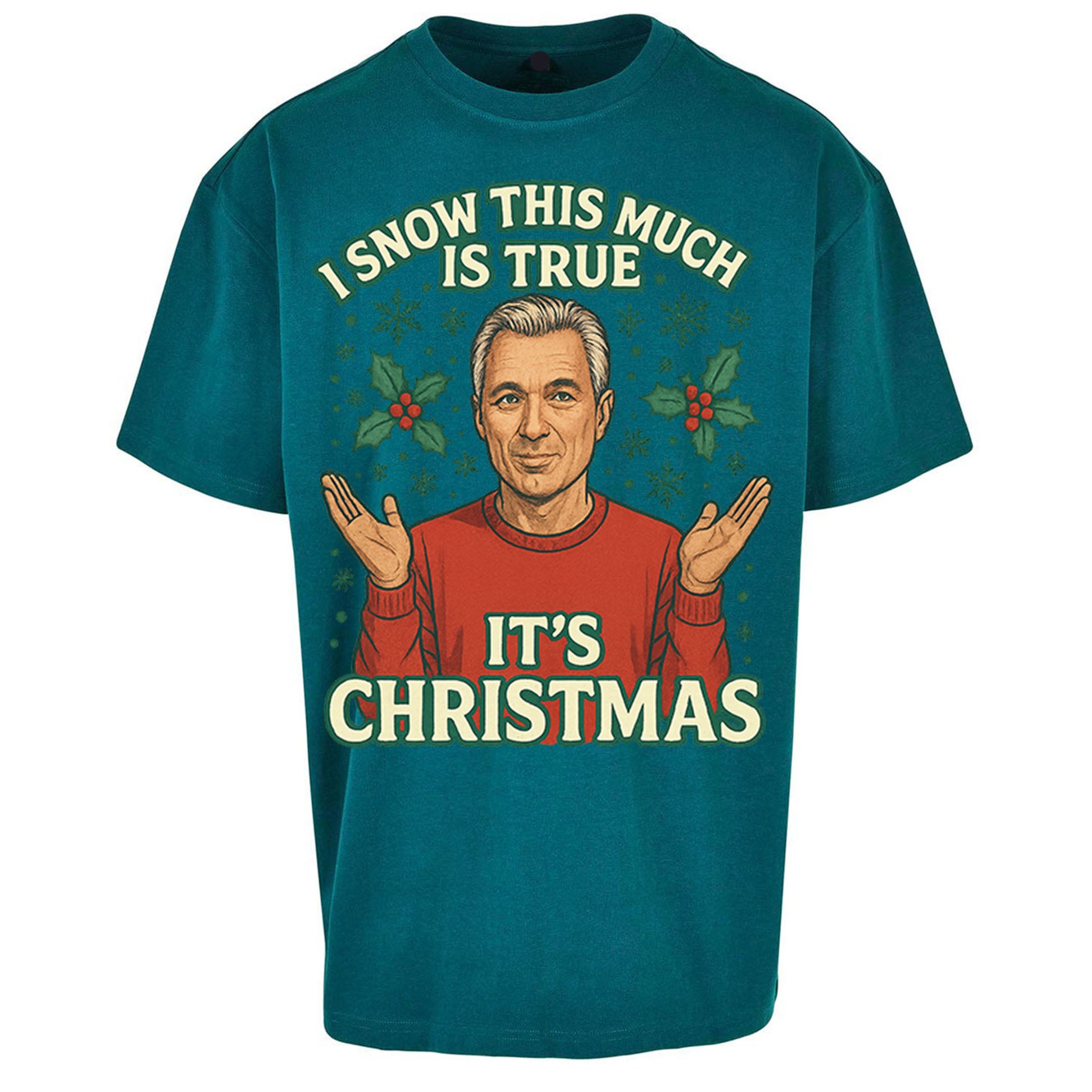 Martin Kemp Christmas Oversized T Shirt
