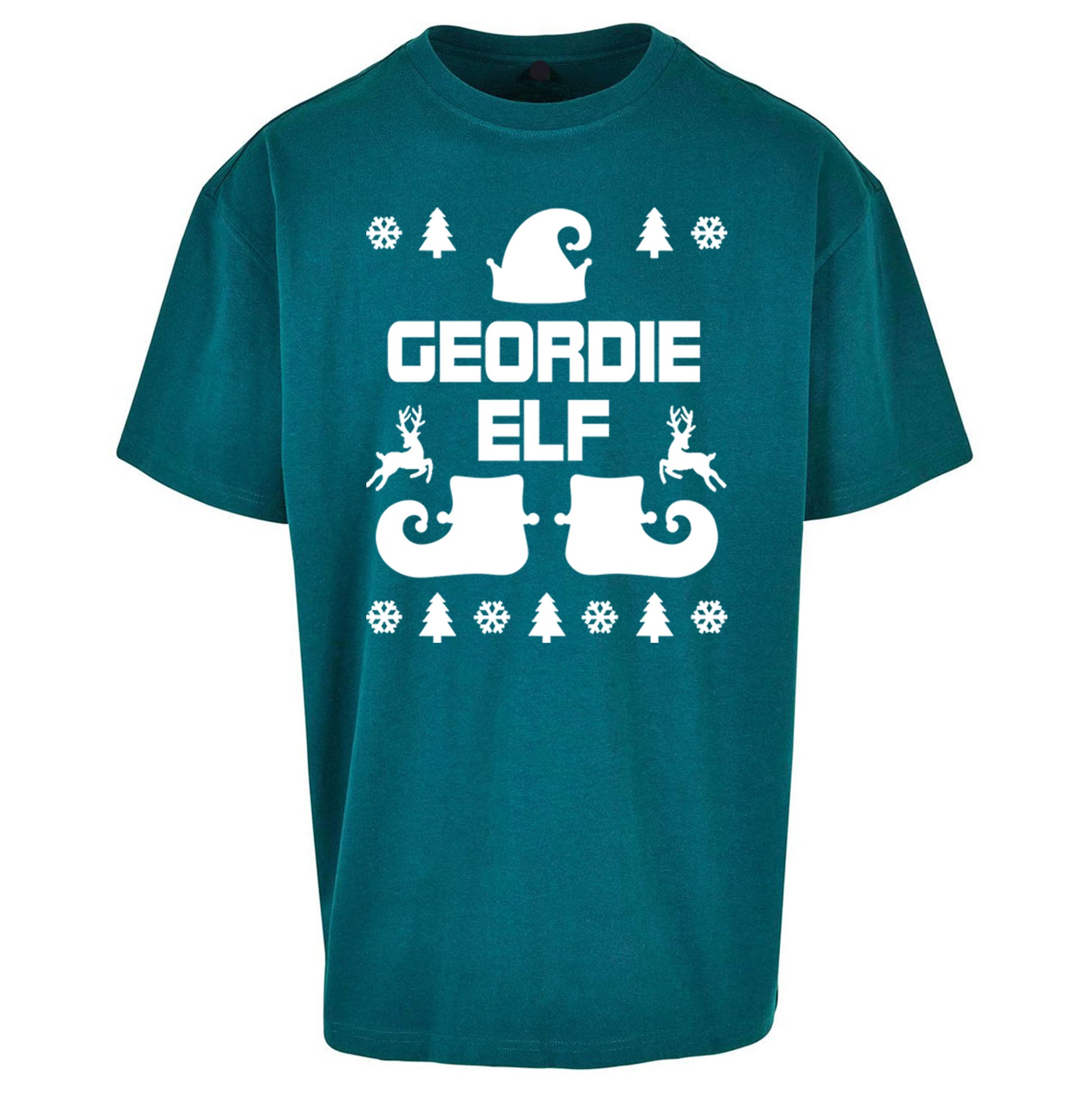 Geordie Christmas Oversized T Shirt