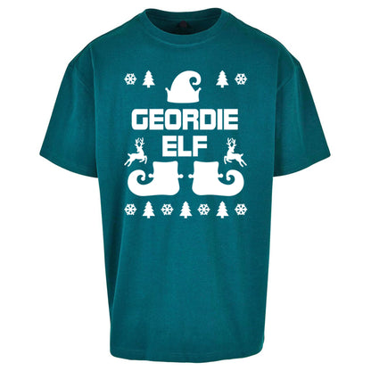 Geordie Christmas Oversized T Shirt