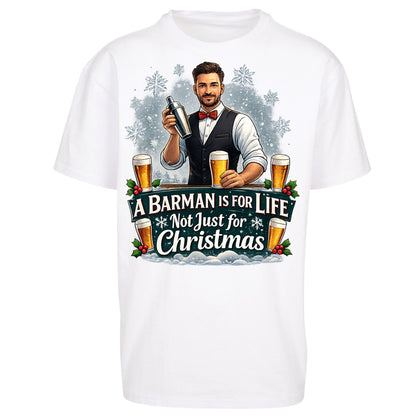 Barman Christmas Oversized T Shirt