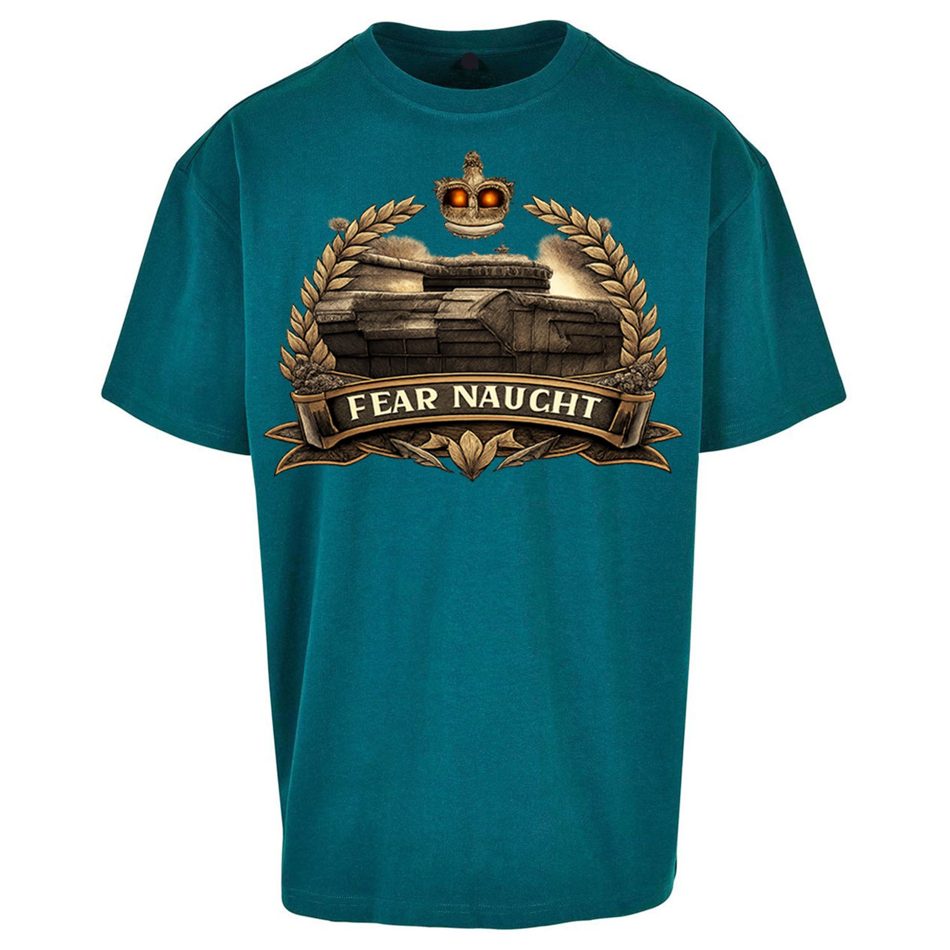 Fear Naught Royal Tank Regiment Oversized T Shirt
