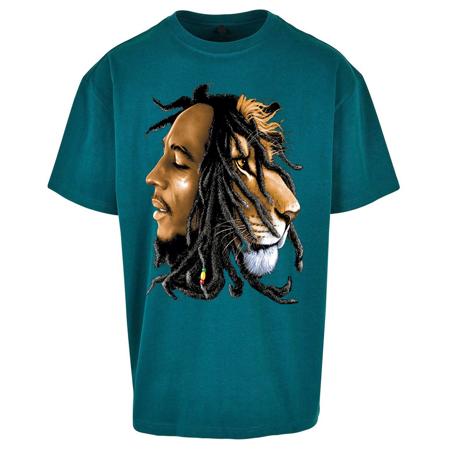 Bob Marley Lion - Oversized T Shirt
