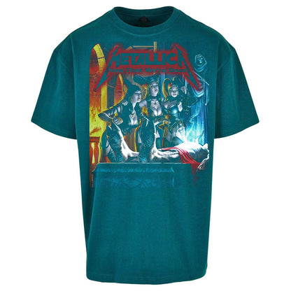 Metallica Now That Were Dead - Oversized T Shirt