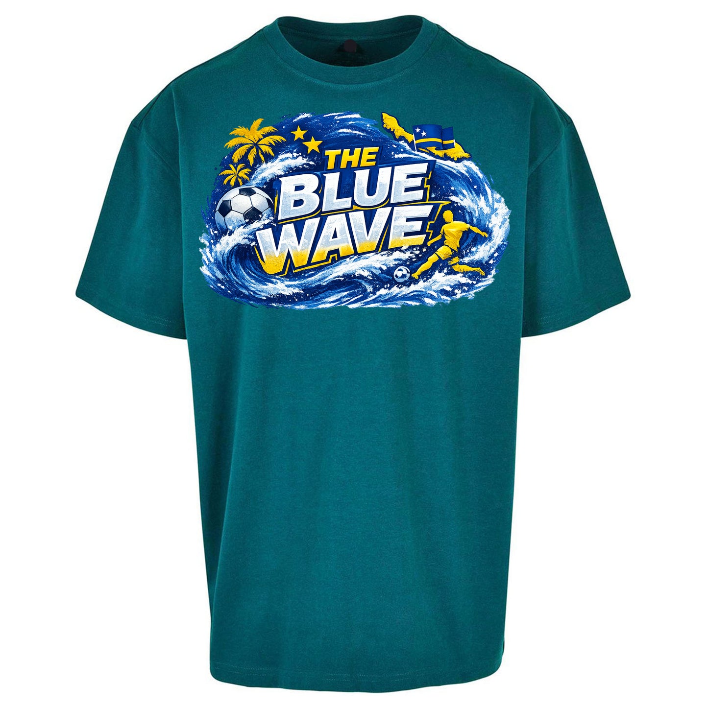Curacao Football Oversized T Shirt 
