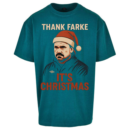 Daniel Farke Christmas Oversized T Shirt