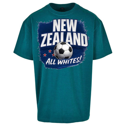 New Zealand Retro World Cup Oversized T Shirt