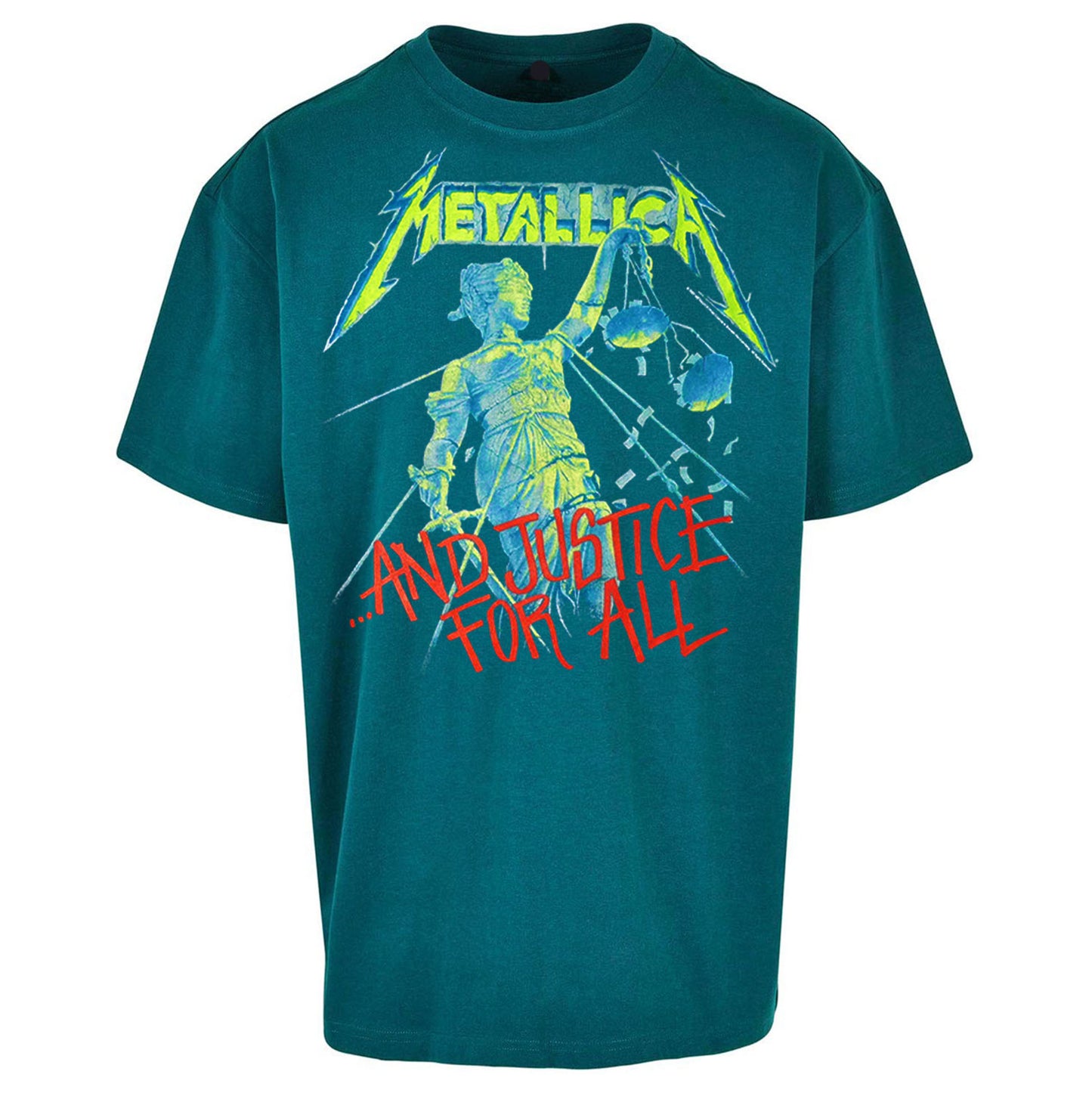 Metallica And Justice For All Oversized T Shirt