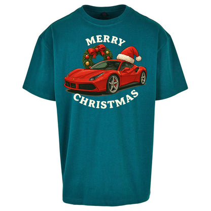 Ferrari Christmas Oversized T Shirt