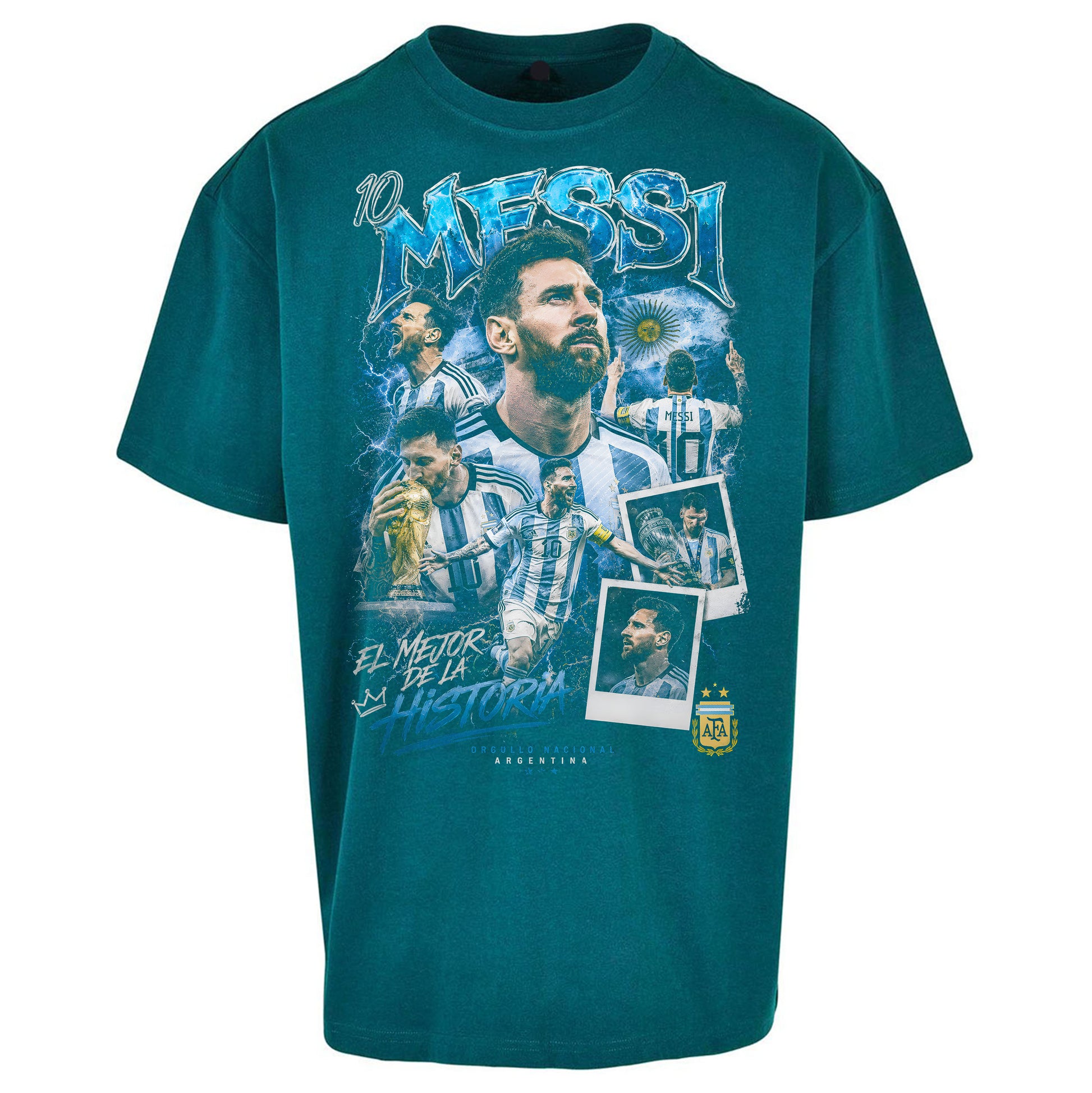 10 Messi Argentina Oversized T Shirt