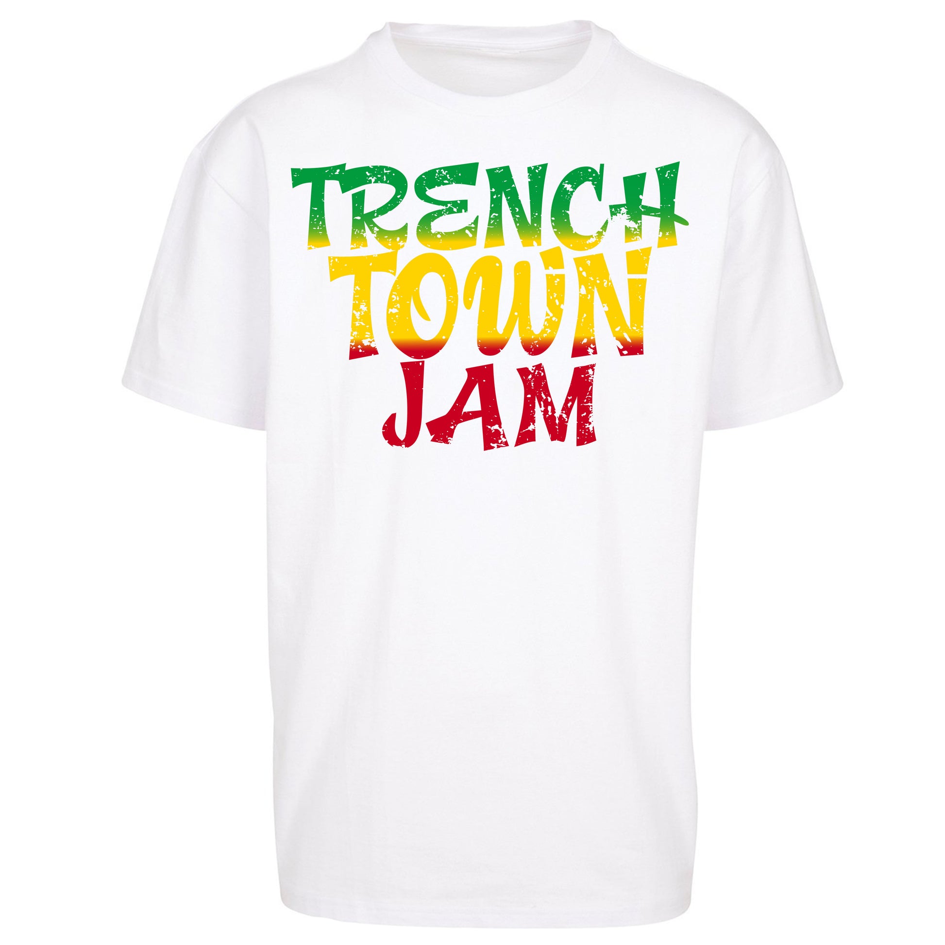 Trench Town Jamaica  Oversized T Shirt