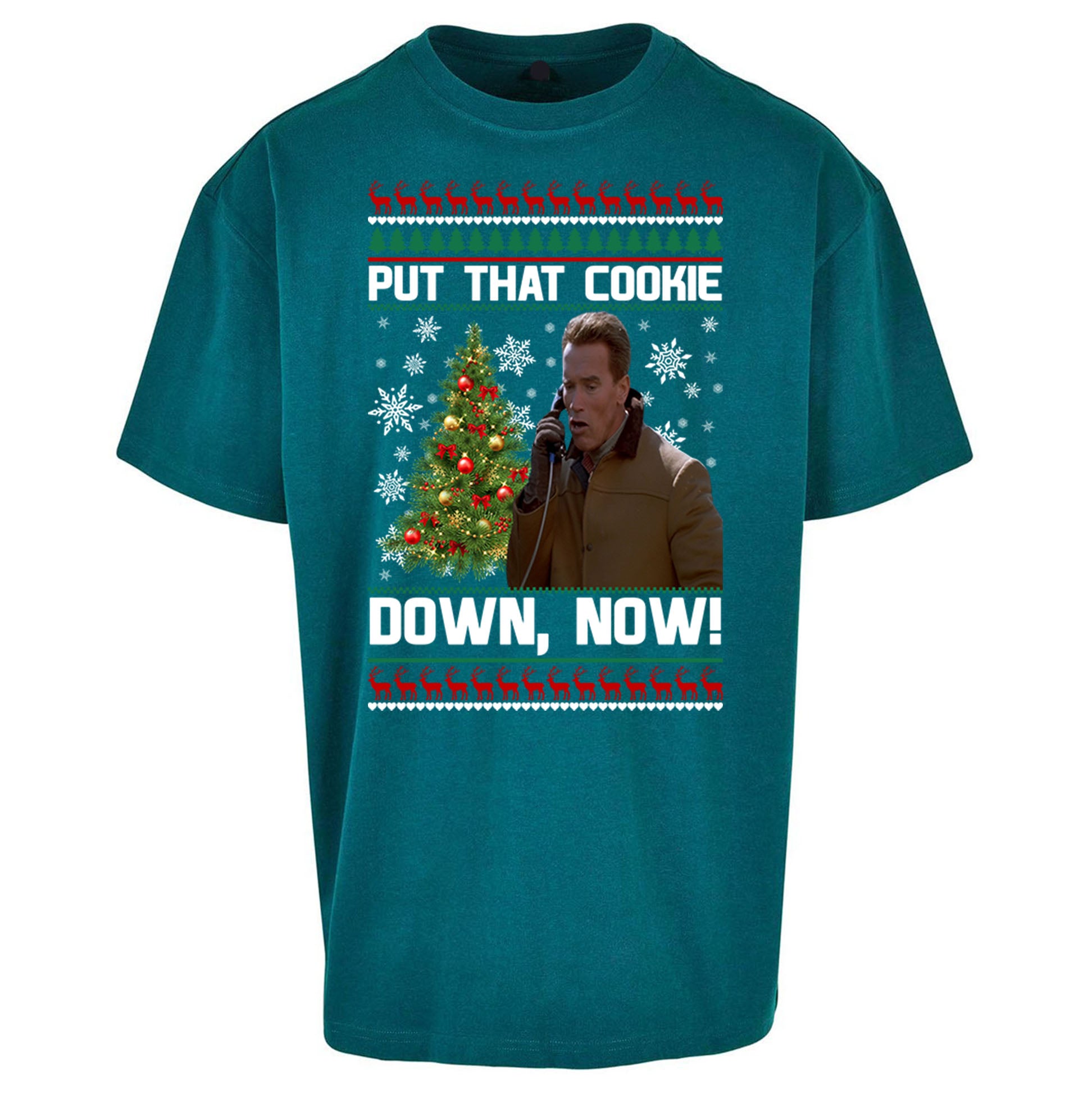 Arnie Christmas Oversized T Shirt
