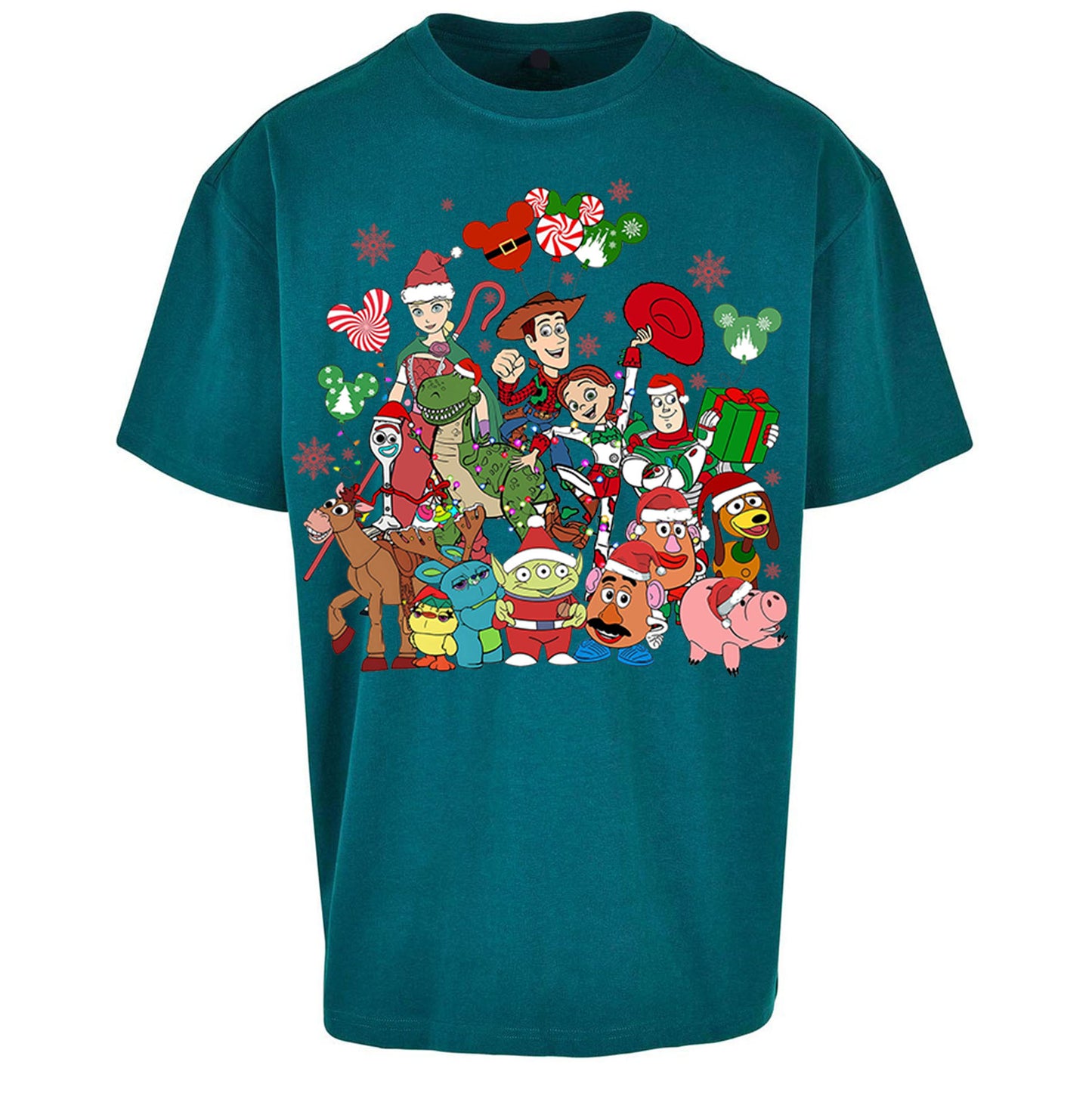 Toy Story Christmas Oversized T Shirt 