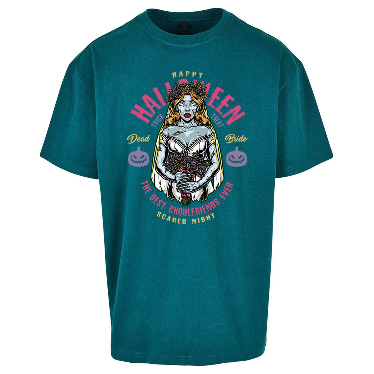 Halloween Ghoulfriends Oversized T Shirt