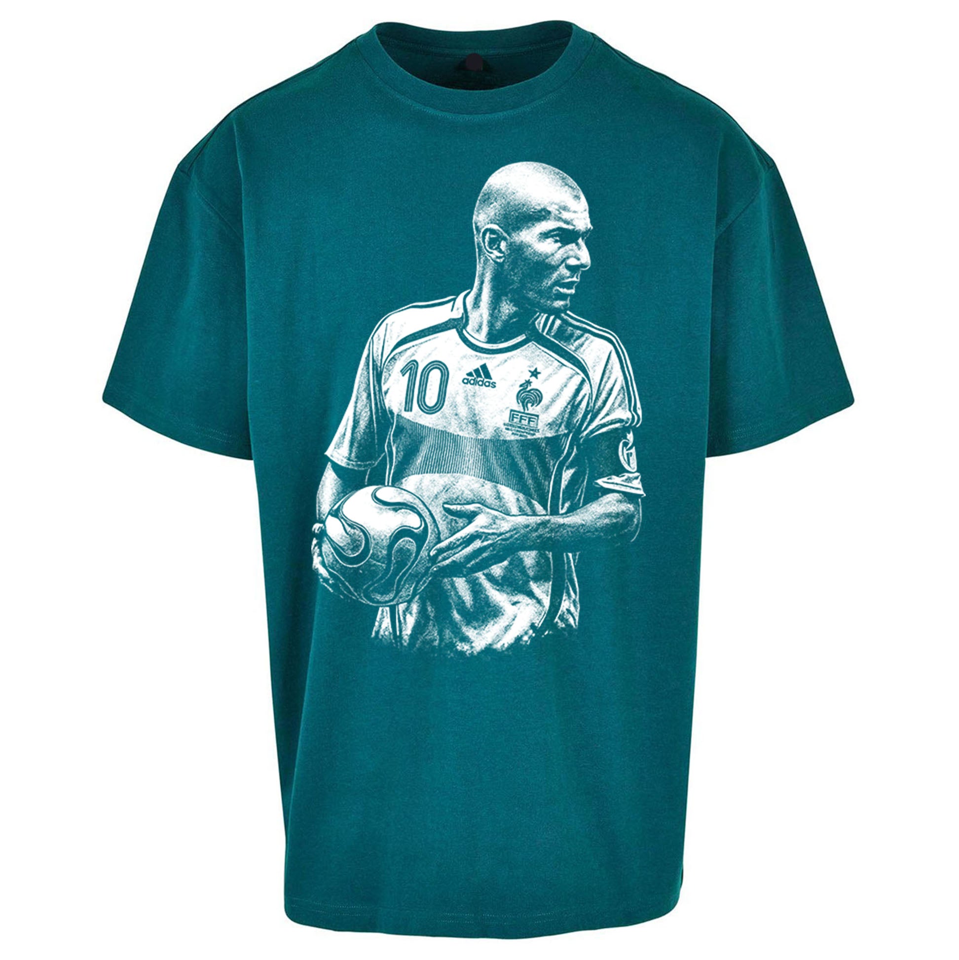Zidane France Oversized T Shirt