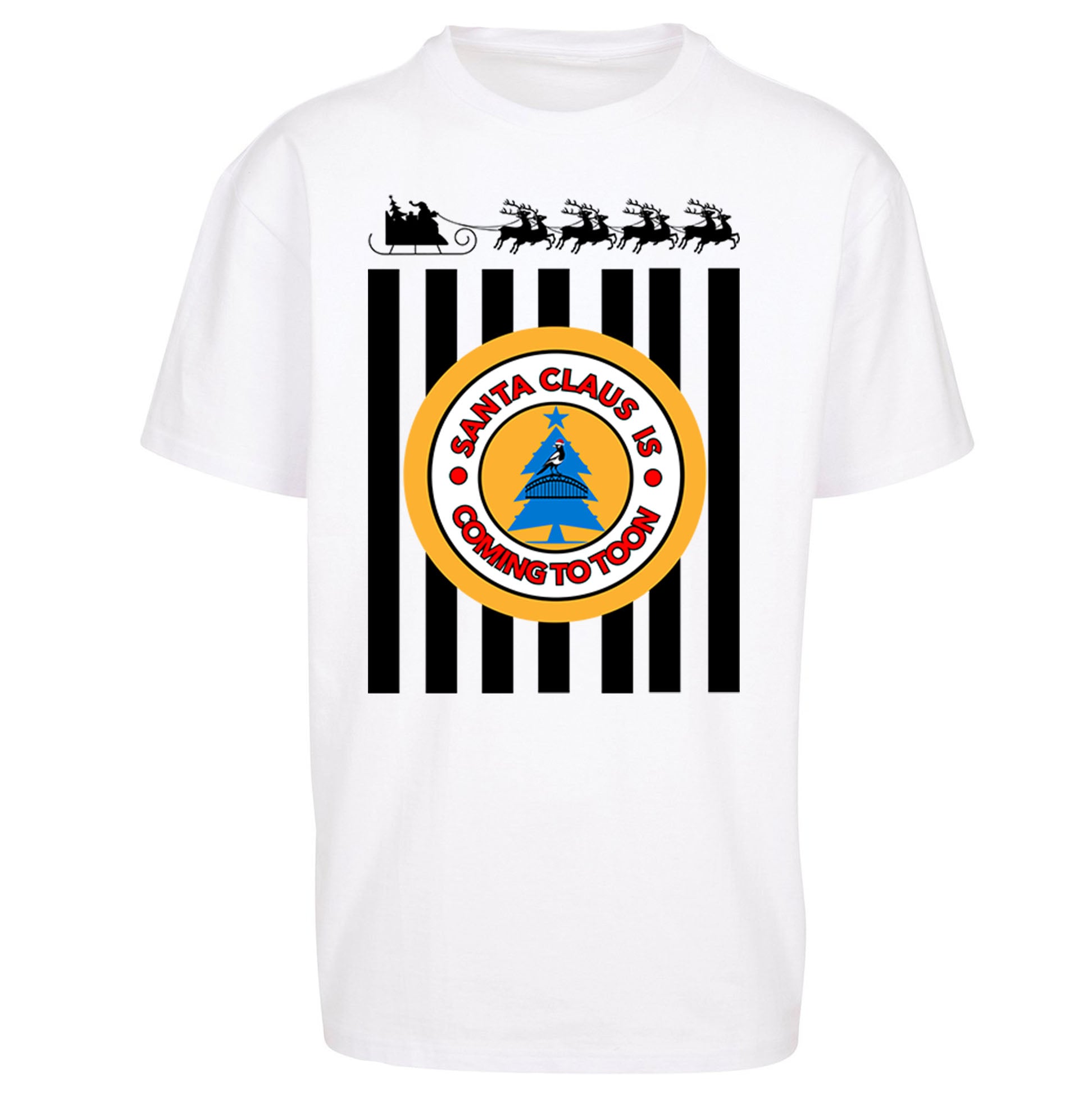 Newcastle united Christmas Oversized T Shirt