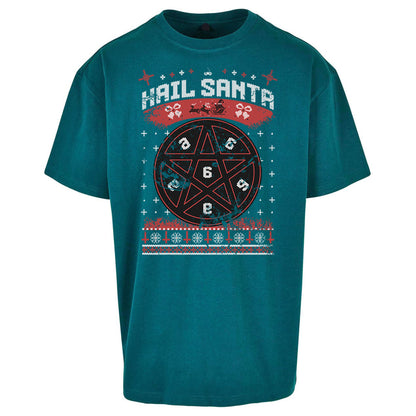 Hail Santa Oversized T Shirt