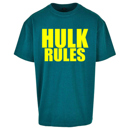 Hulk Rules Oversized T Shirt
