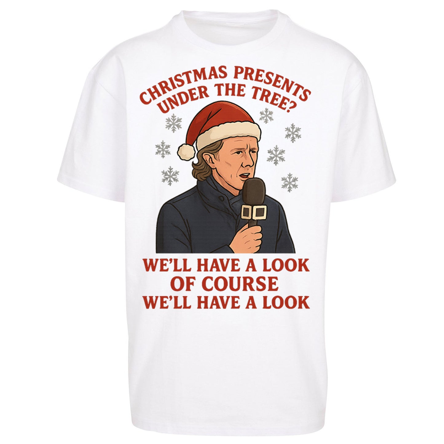 Steve McManaman Christmas Oversized T Shirt