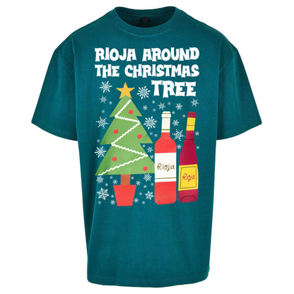 Rioja Wine Christmas Oversized T Shirt