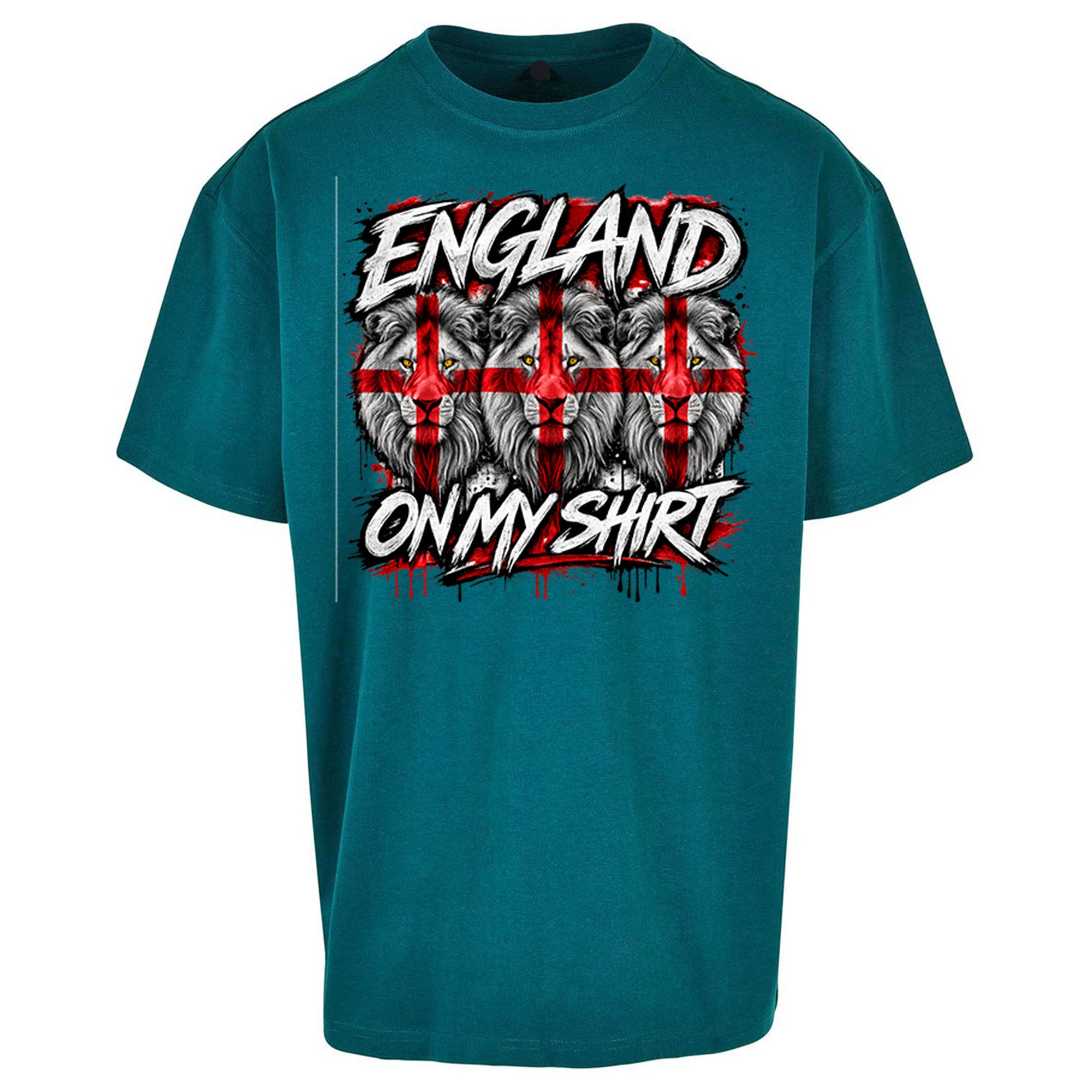 England 3 Lions World Cup 2026 Oversized T Shirt