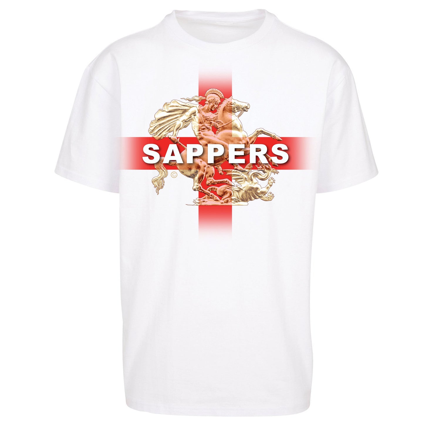 Royal Engineers Sappers England Oversized T Shirt
