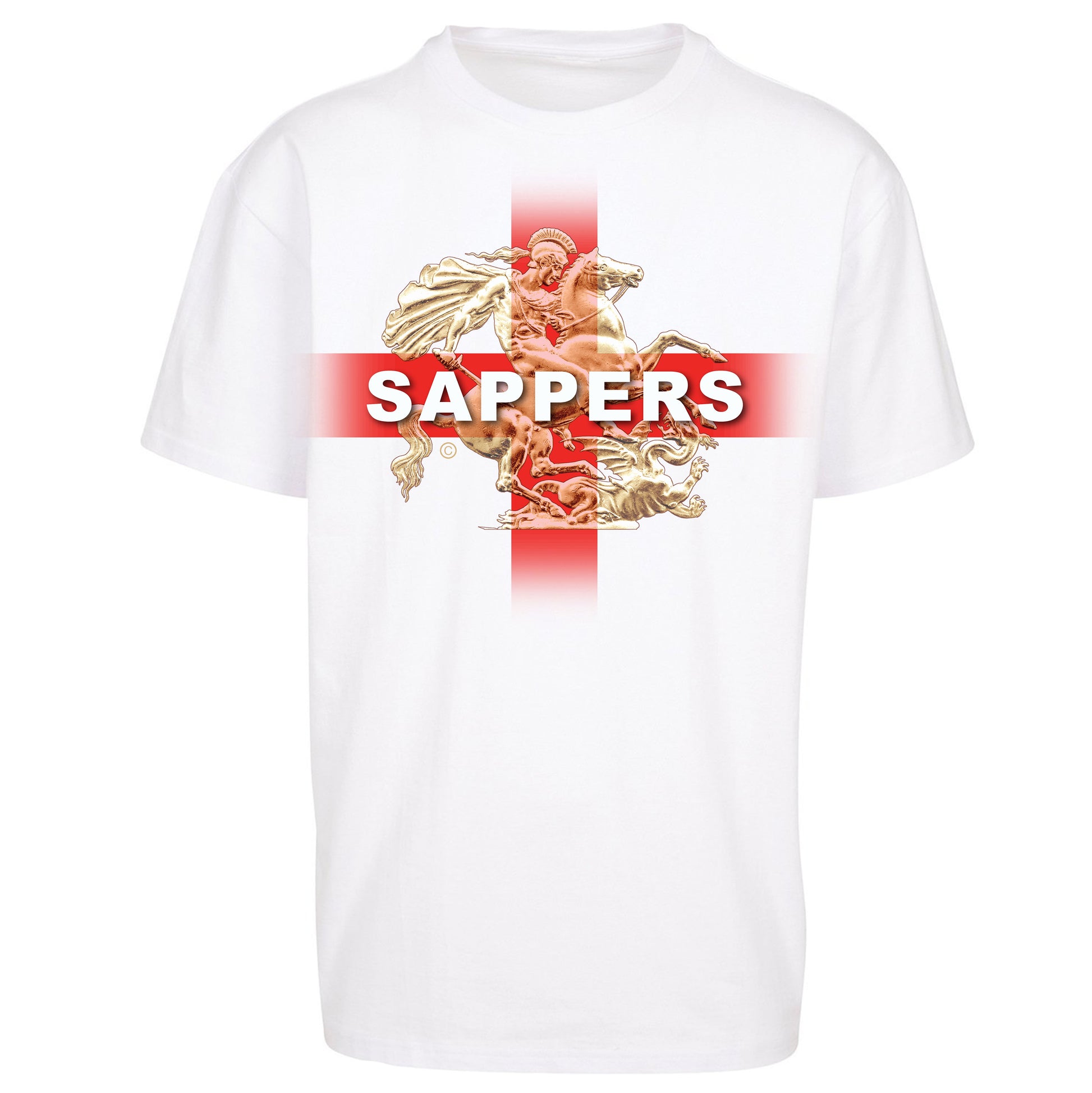 Royal Engineers Sappers England Oversized T Shirt