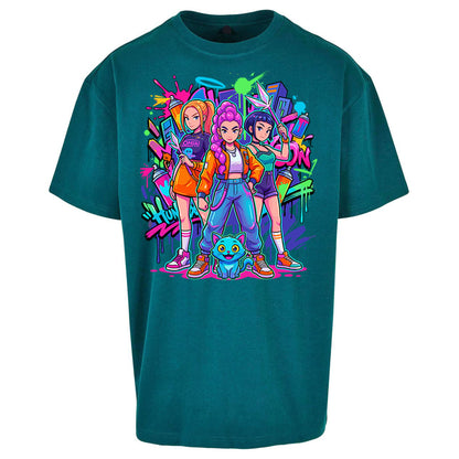 Demon Hunters Oversized T Shirt 