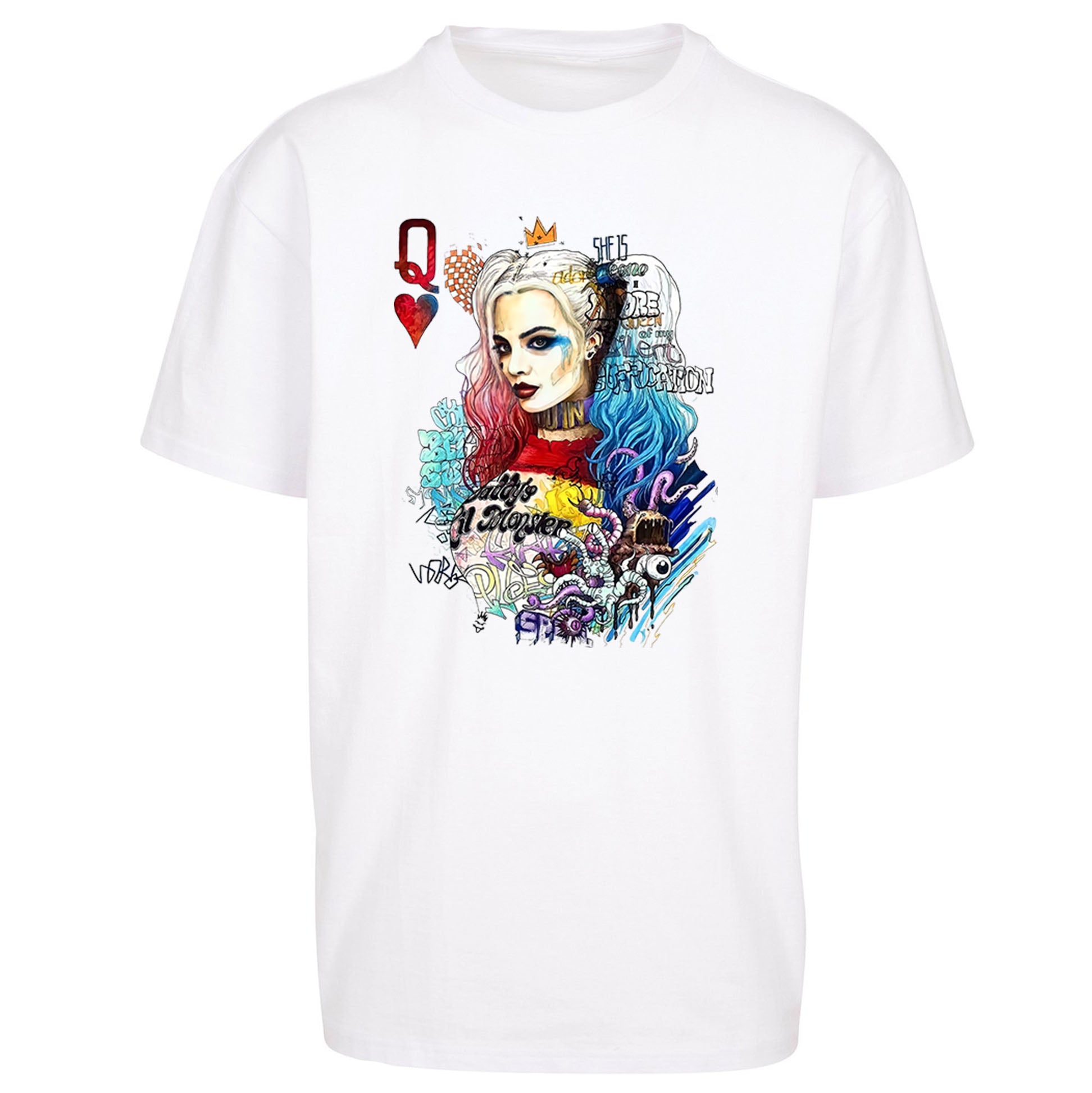 Harley Quinn Oversized T Shirt