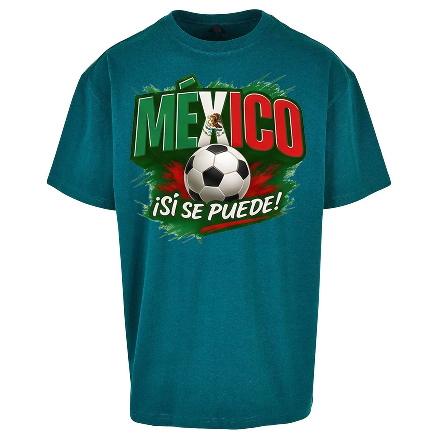 Mexico Retro World Cup Oversized T Shirt