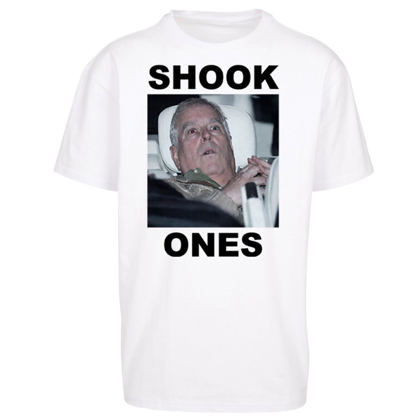 Prince Andrew Shook Ones Funny Royal Oversized T Shirt