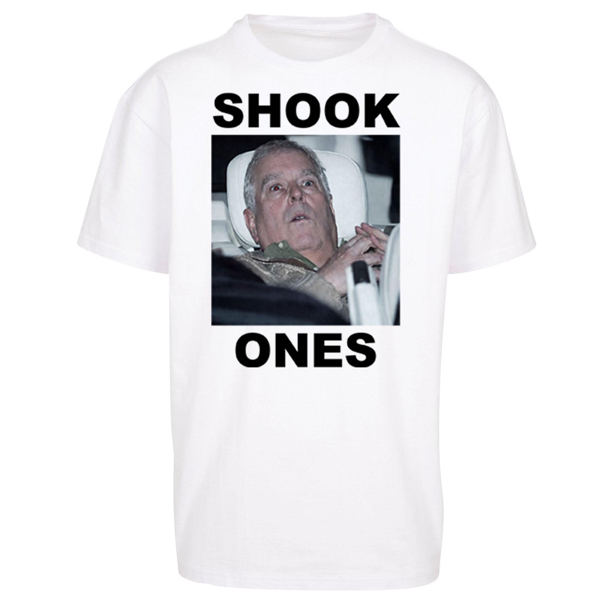 Prince Andrew Shook Ones Funny Royal Oversized T Shirt