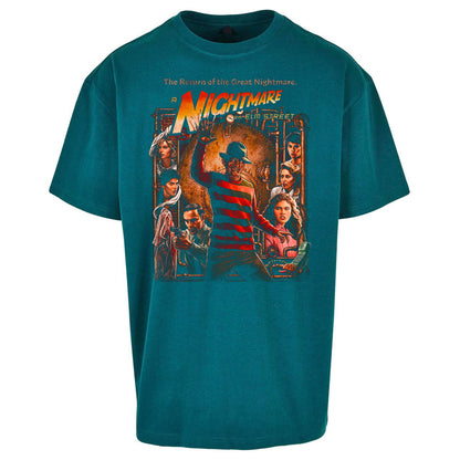 1 2 Freddy's Coming For You Oversized T Shirt 
