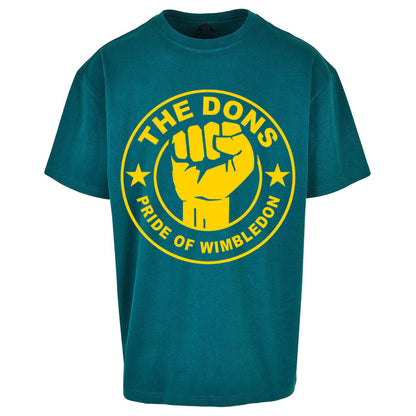 AFC Wimbledon Football Oversized T Shirt