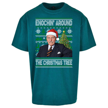 Enoch Powell Enochin Around the Christmas Tree Christmas - Oversized T Shirt