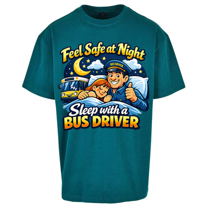 Bus Driver Job Title Oversized T Shirt